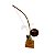 Porta Caneta Ornamento Mini Enfeite de Berimbau Capoeira - Imagem 1